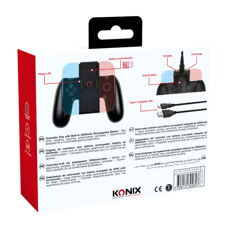 Joycon play & charge 2024