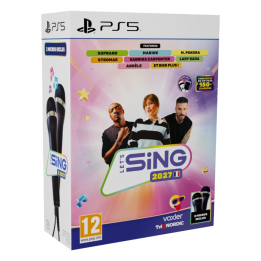 Let's Sing 2027 + 2 Micros PS5 | Jeu de Chant