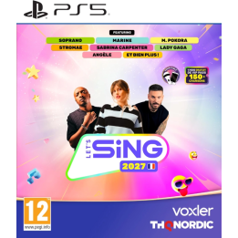 Let's Sing 2027 PS5 – Jeu de karaoké | Maurel David
