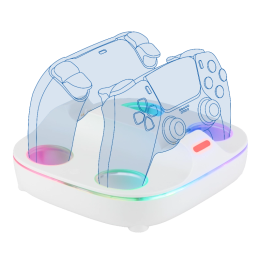 Station de recharge RGB DualSense PS5 – Chargeur manettes