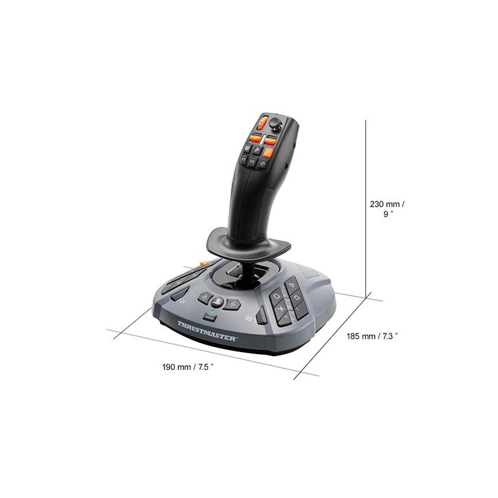 Joystick PS5 Thrust simtask Farmistick simulator