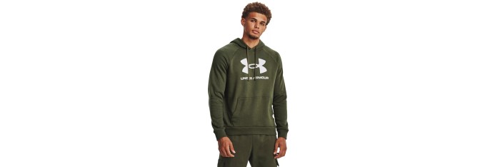 Sweatshirt ML logo coton - Under armour