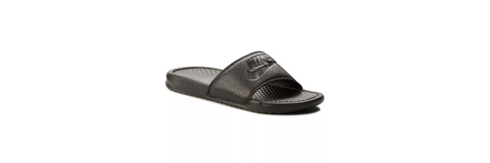 Mules PVC motif logos Benassi - Nike