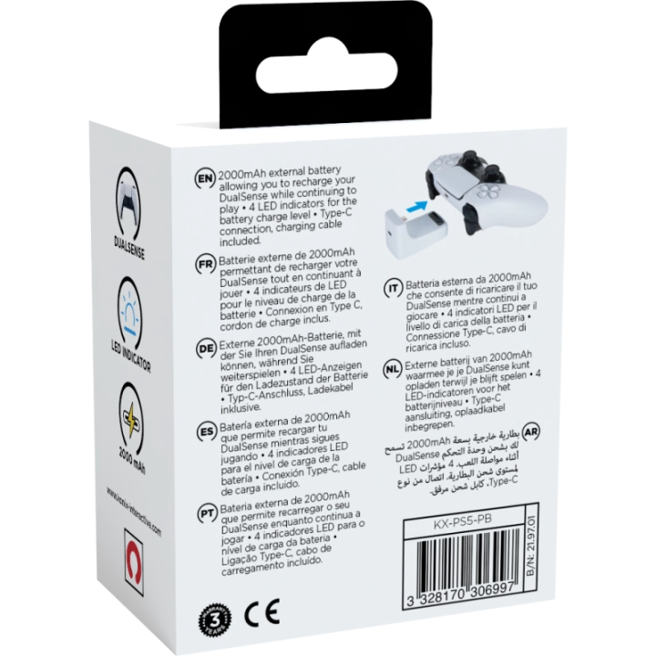 Chargeur DualSense PS5 | Station de recharge manette