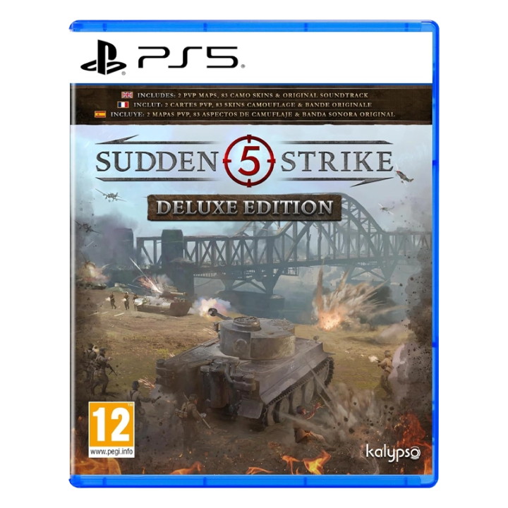 Sudden Strike 5 Deluxe Edition PS5 – Jeu de stratégie