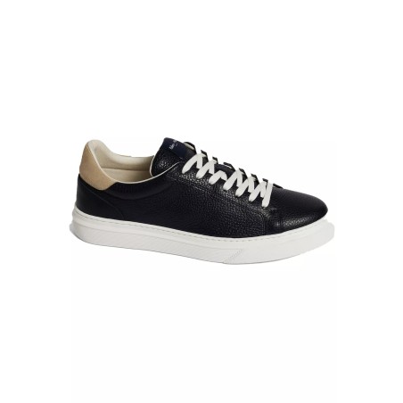 Baskets basses en cuir