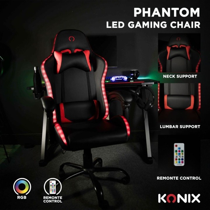 Siège gaming Phantom LED