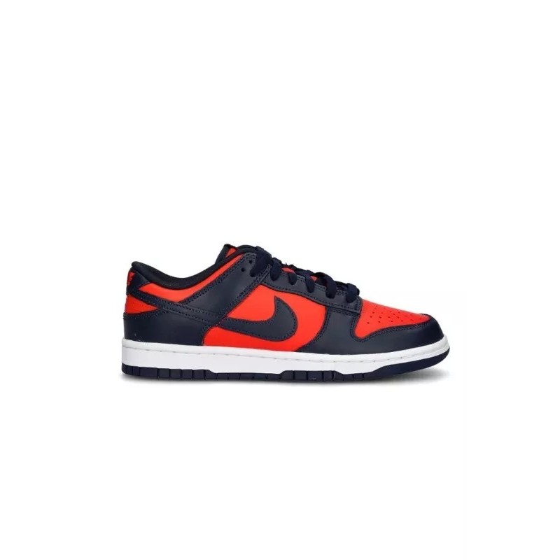Basket cuir Nike rouge
