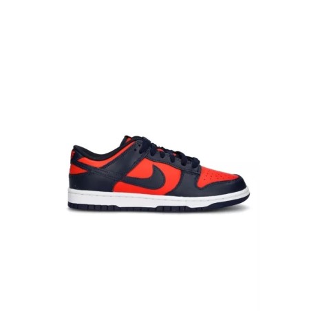 Basket cuir Nike rouge