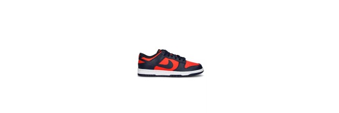 Basket cuir Nike rouge