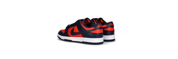 Basket cuir Nike rouge