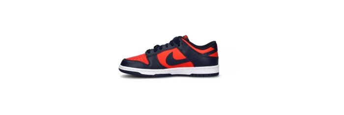 Basket cuir Nike rouge