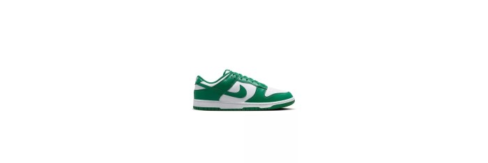 Basket cuir Nike vert