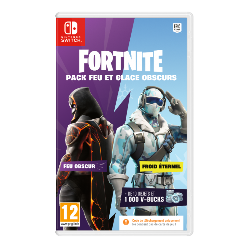 FORTNITE DARKFIRE & ICE PACK SWITCH