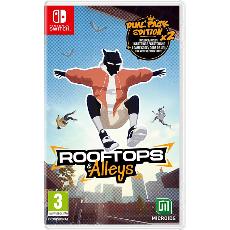ROOFTOPS AND ALLEYS PARKOUR GAME SWITCH