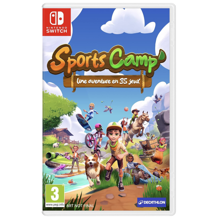 SPORTS CAMP..AVENTURE 35 JEUX SWITCH