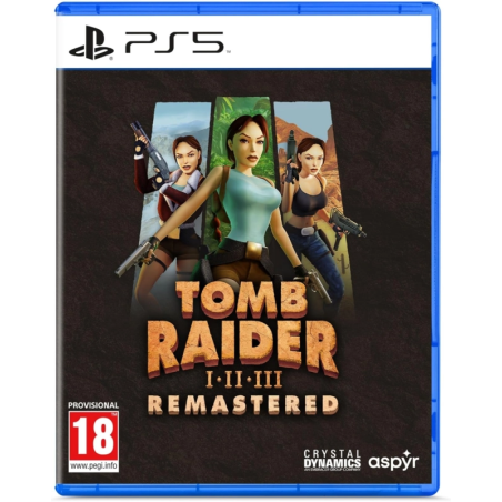 Jeu PS5 Tomb Raider I-III Remastered