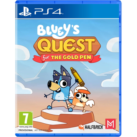 Bluey's Quests for the Gold Pen - Jeu PS4 | Aventure Enfant PEGI 3