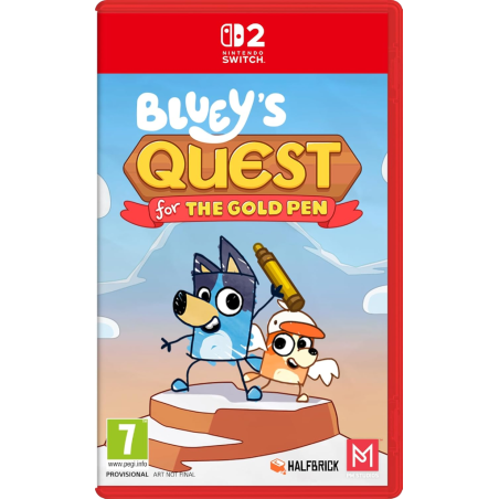 Bluey's Quests for the Gold Pen – Jeu Nintendo Switch2