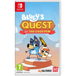 Bluey's Quests for the Gold Pen – Jeu Aventure Enfant Nintendo Switch