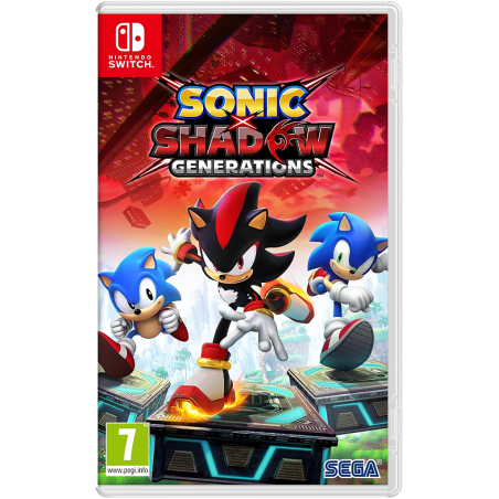 SONIC X SHADOW GENERATIONS - Jeu Nintendo Switch