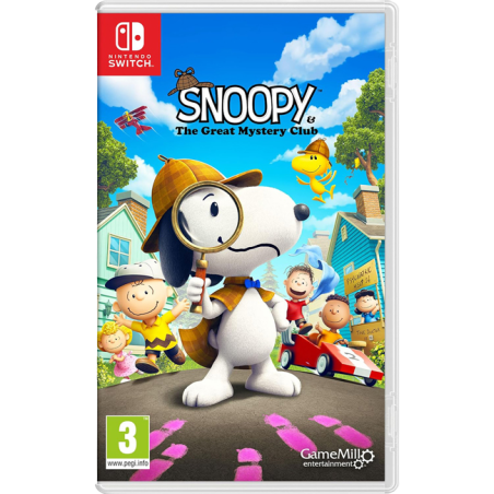 Detective Snoopy - Jeu d'Enquête Nintendo Switch | Aventure Familiale | Peanuts