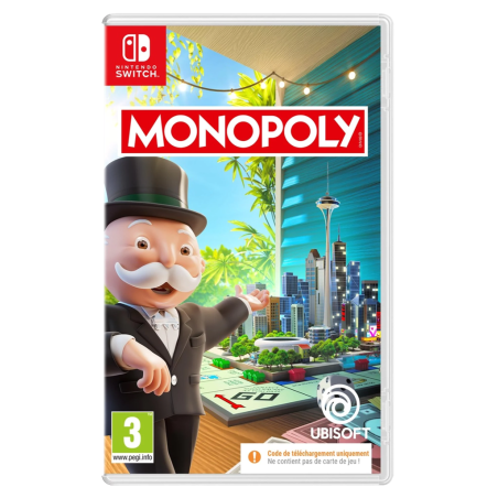 Monopoly 2024 sur Nintendo Switch - Jeu de Société Stratégie