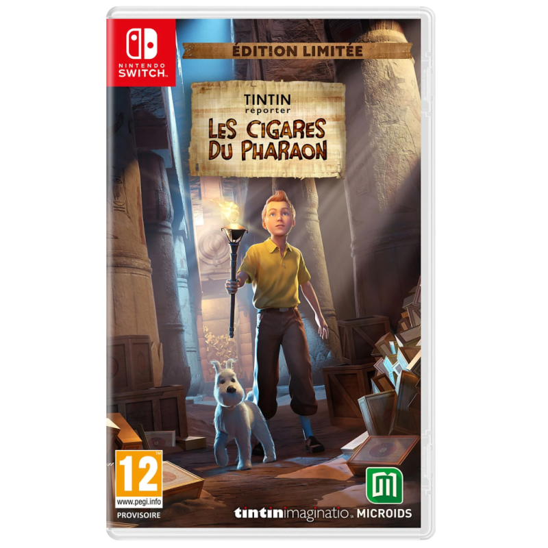 Les Aventures de Tintin : Le Reporter - Les Cigares du Pharaon | Jeu Nintendo Switch