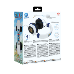 Casque Gaming Hexagon 7.1 - Édition Officielle One Piece - Son Surround, Micro Intégré, Compatible PC/PS/Xbox