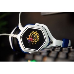 Casque Gaming Hexagon 7.1 - Édition Officielle One Piece - Son Surround, Micro Intégré, Compatible PC/PS/Xbox