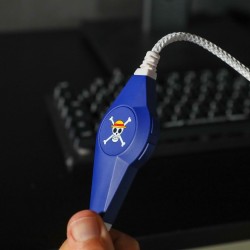 Casque Gaming Hexagon 7.1 - Édition Officielle One Piece - Son Surround, Micro Intégré, Compatible PC/PS/Xbox