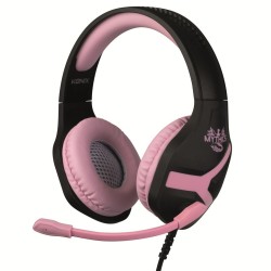 Casque Gaming Nemesis Black Pink - Mythics | Son Immersif