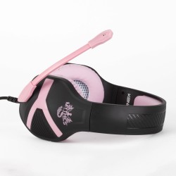 Casque Gaming Nemesis Black Pink - Mythics | Son Immersif