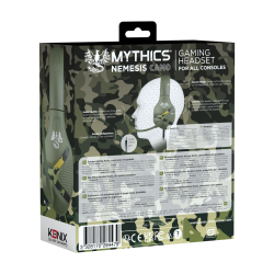 Casque Nemesis Camo - Mythics | Son Surround 7.1 | Gaming PC/PS5/Xbox