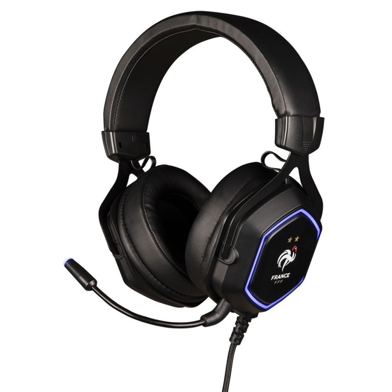 Casque Gaming Hexagone 7.1 USB - FFF | Son Surround & Micro Anti-Bruit