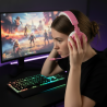 Casque Gaming Nexus Rose – Son 7.1, Micro Anti-Bruit | MAUREL DAVID