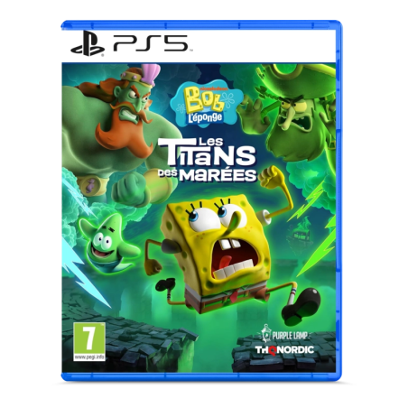 Jeu PS5 Bob L'éponge Titans des Marées