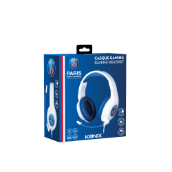 Casque Gaming Officiel PSG - Son Surround 7.1 - Licence Officielle | MAUREL DAVID
