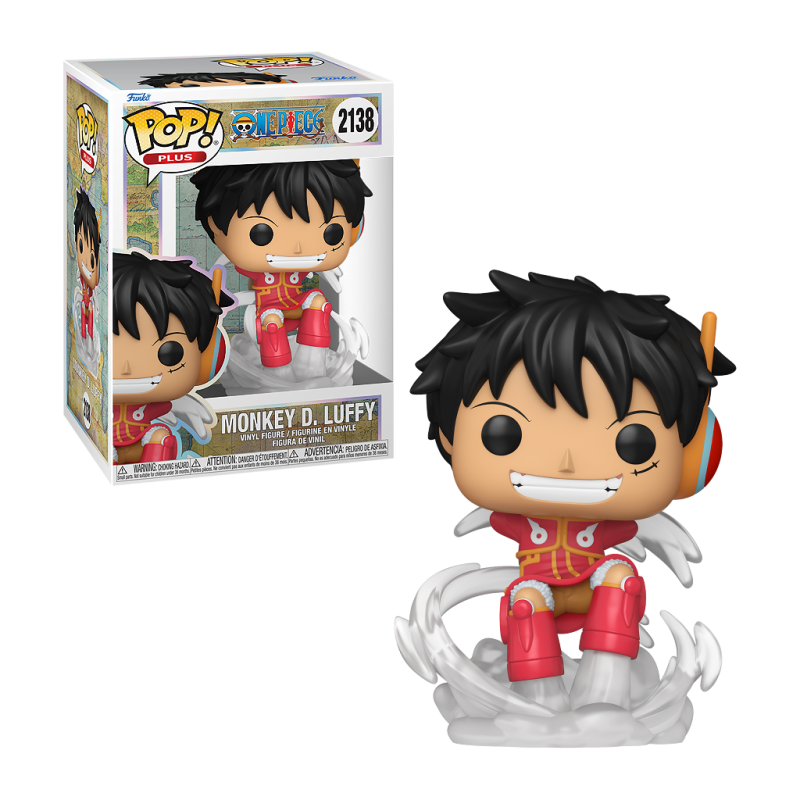 POP PLUS ONE PIECE Luffy Egghead - Figurine Collector Officielle