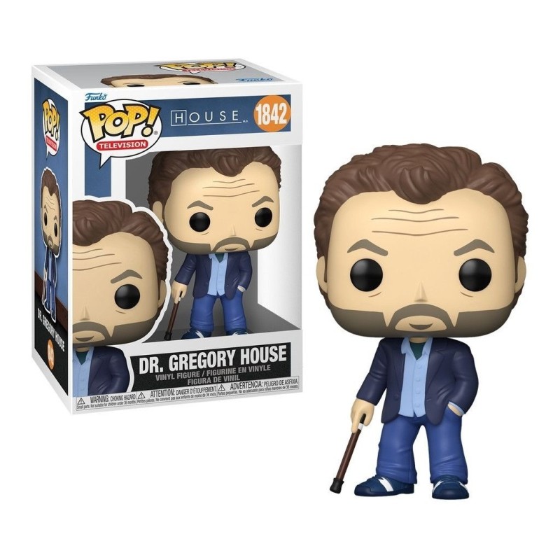Figurine POP Dr House - Gregory House | Collection Officielle | MAUREL DAVID