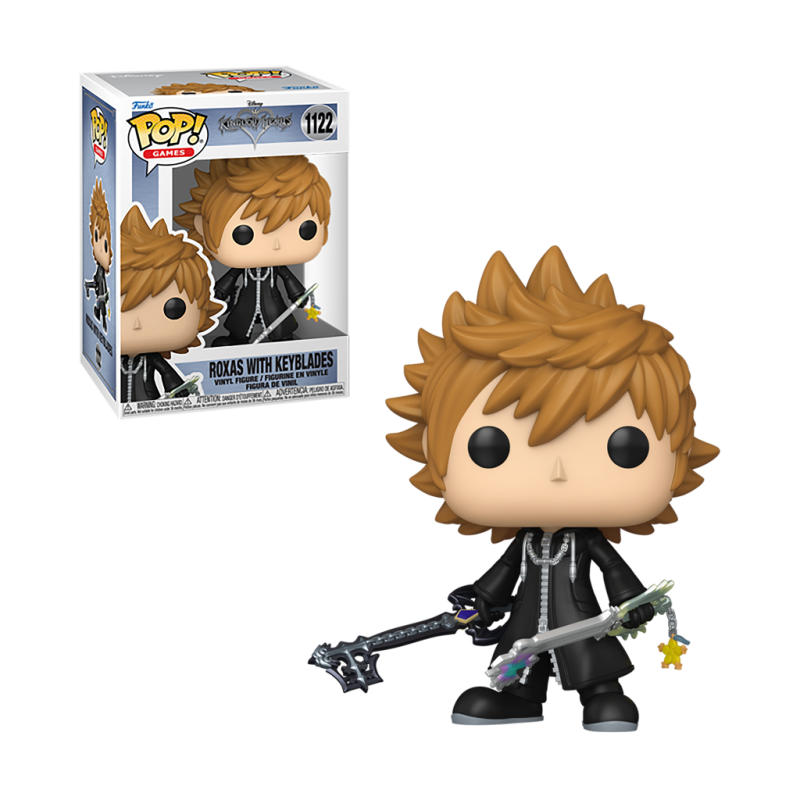 Funko Pop Kingdom Hearts - Roxas avec Keyblades | Acheter en ligne | MAUREL DAVID