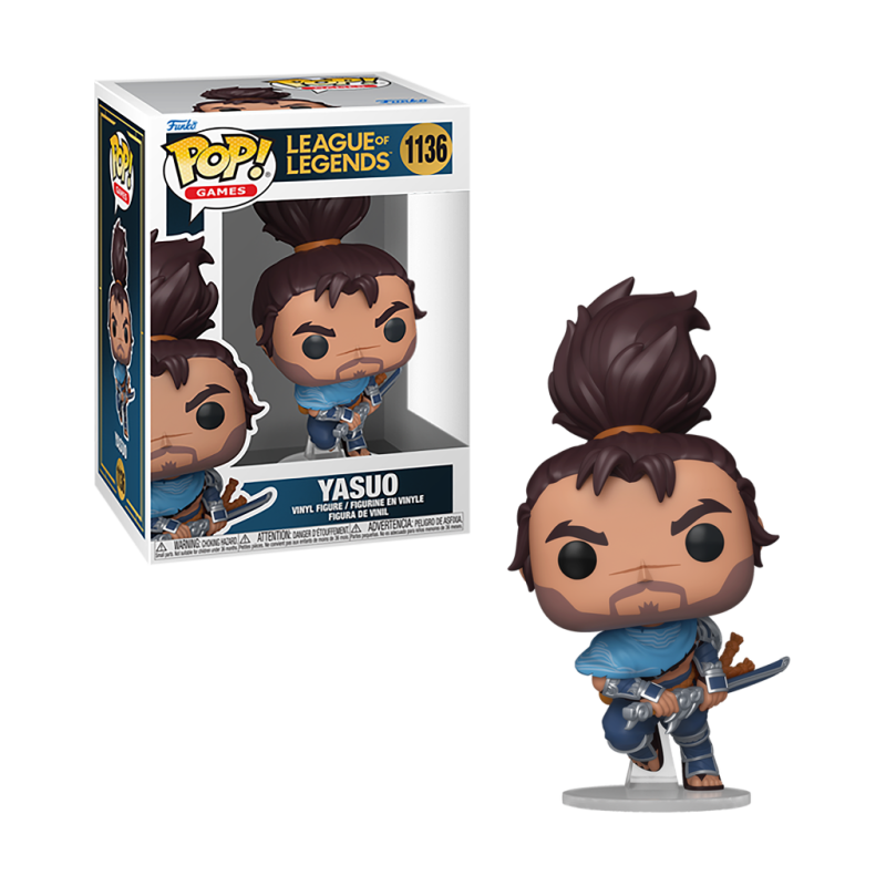 unko Pop! Yasuo - League of Legends | Figurine Rare à Collectionner