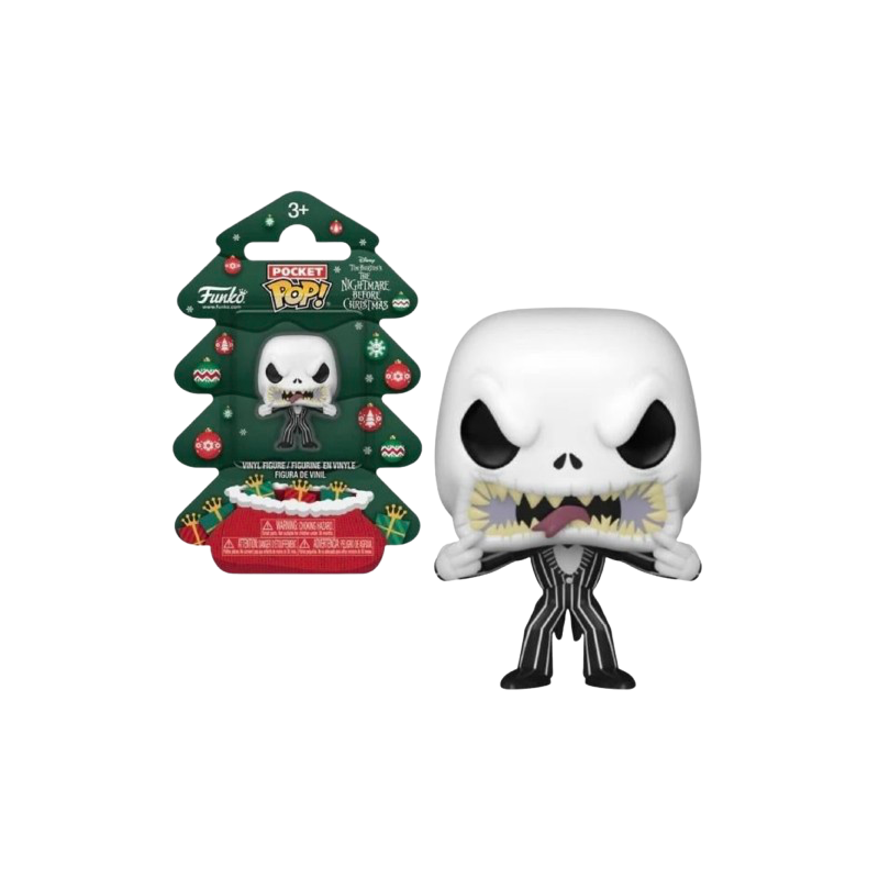 Funko Pocket Pop! Disney - Jack avec Arbre de Fête | Figurine Collection Noëlle | Cadeau Original