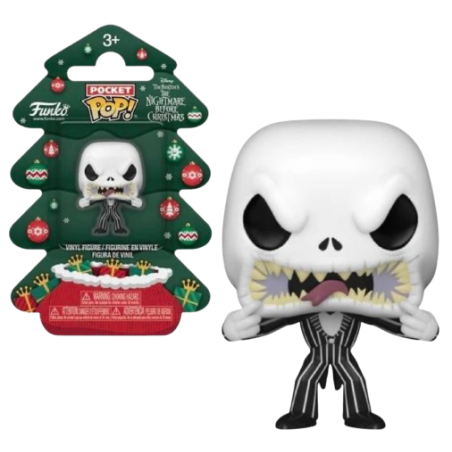 Funko Pocket Pop! Disney - Jack avec Arbre de Fête | Figurine Collection Noëlle | Cadeau Original