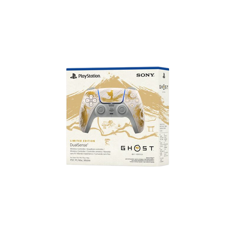 PS5 DualSense Edition : Manette Ghost of Yotei Gold