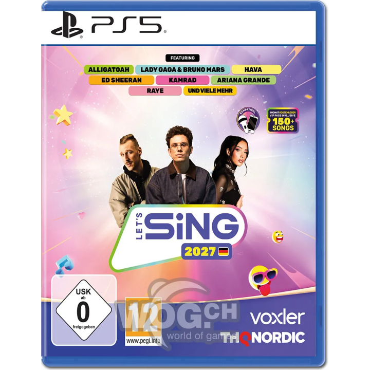 Let's Sing 2027 PS5 – Jeu Karaoké Musical PlayStation 5