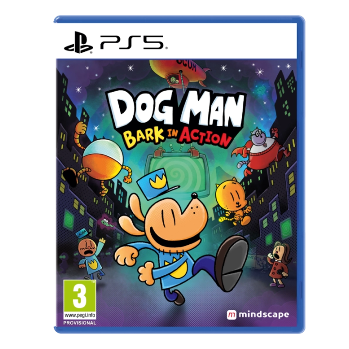 Dog Man Bark in Action PS5 – Jeu vidéo PlayStation 5