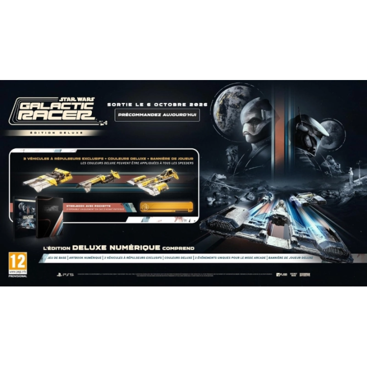 Jeu PS5  Star Wars Galkactic Racer Edition Deluxe
