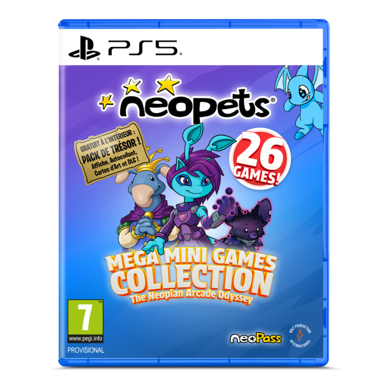Jeu PS5 Neopets Mega Mini Games Collection D1 Edition