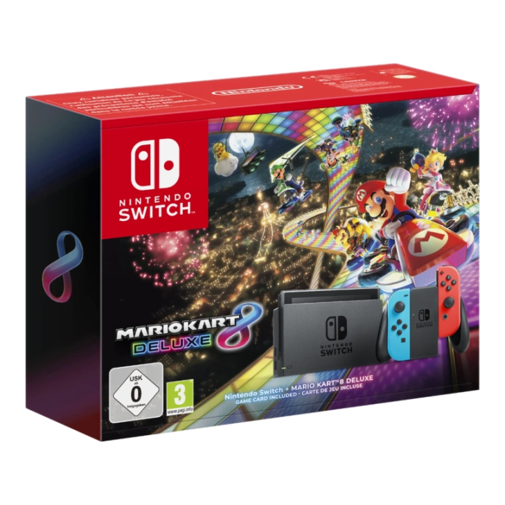 Console Nintendo Switch + Mario Kart 8 Deluxe
